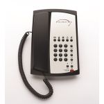 Téléphone à ligne unique avec haut-parleur TeleMatrix® 3100MWD5, noir